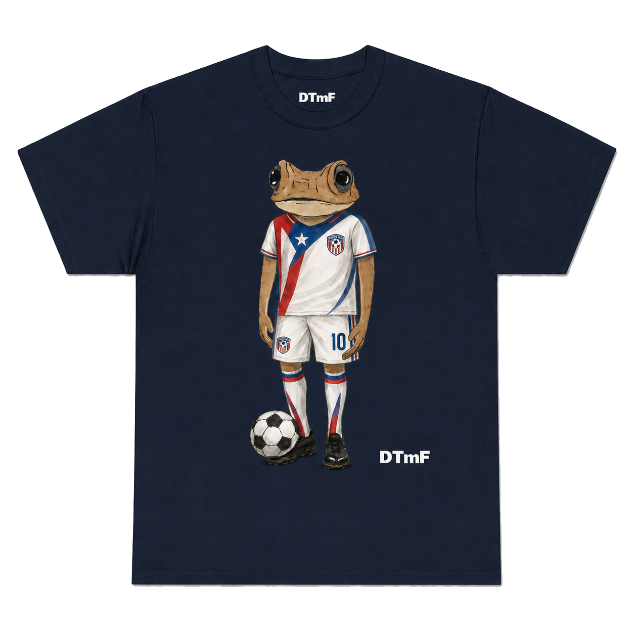 Concho Futbol PUERTO RICO Tee