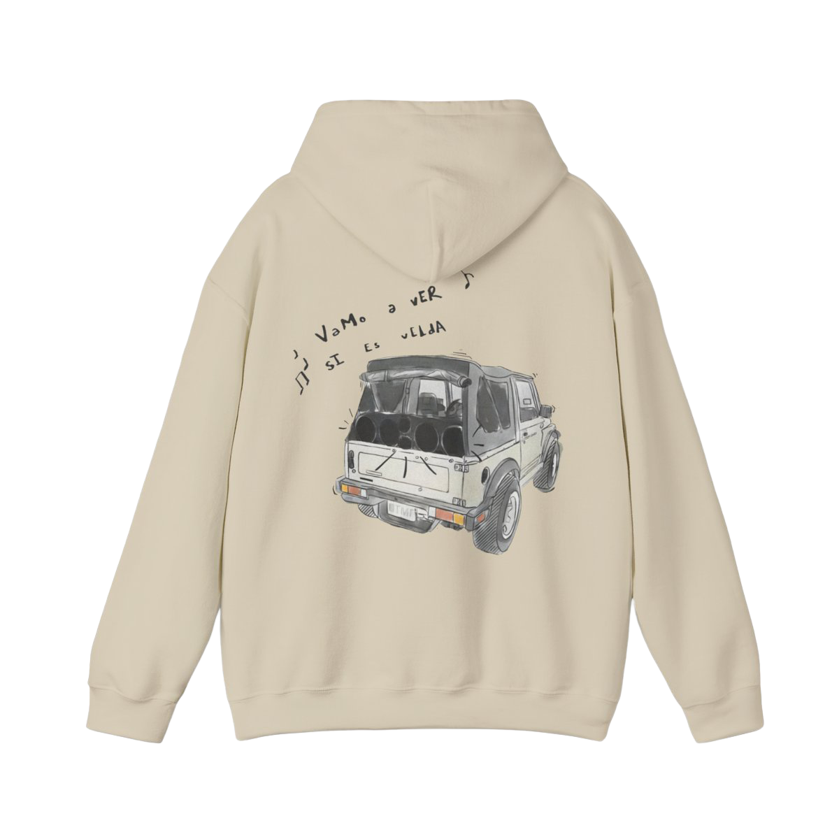 Vamo a ver si es velda Hoodie