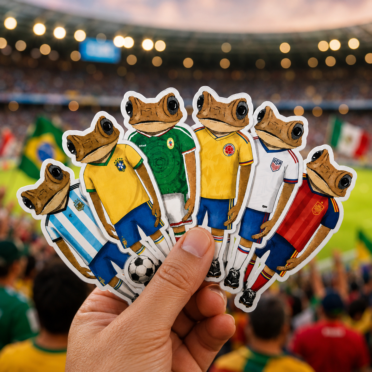 Concho Soccer Sticker Bundle