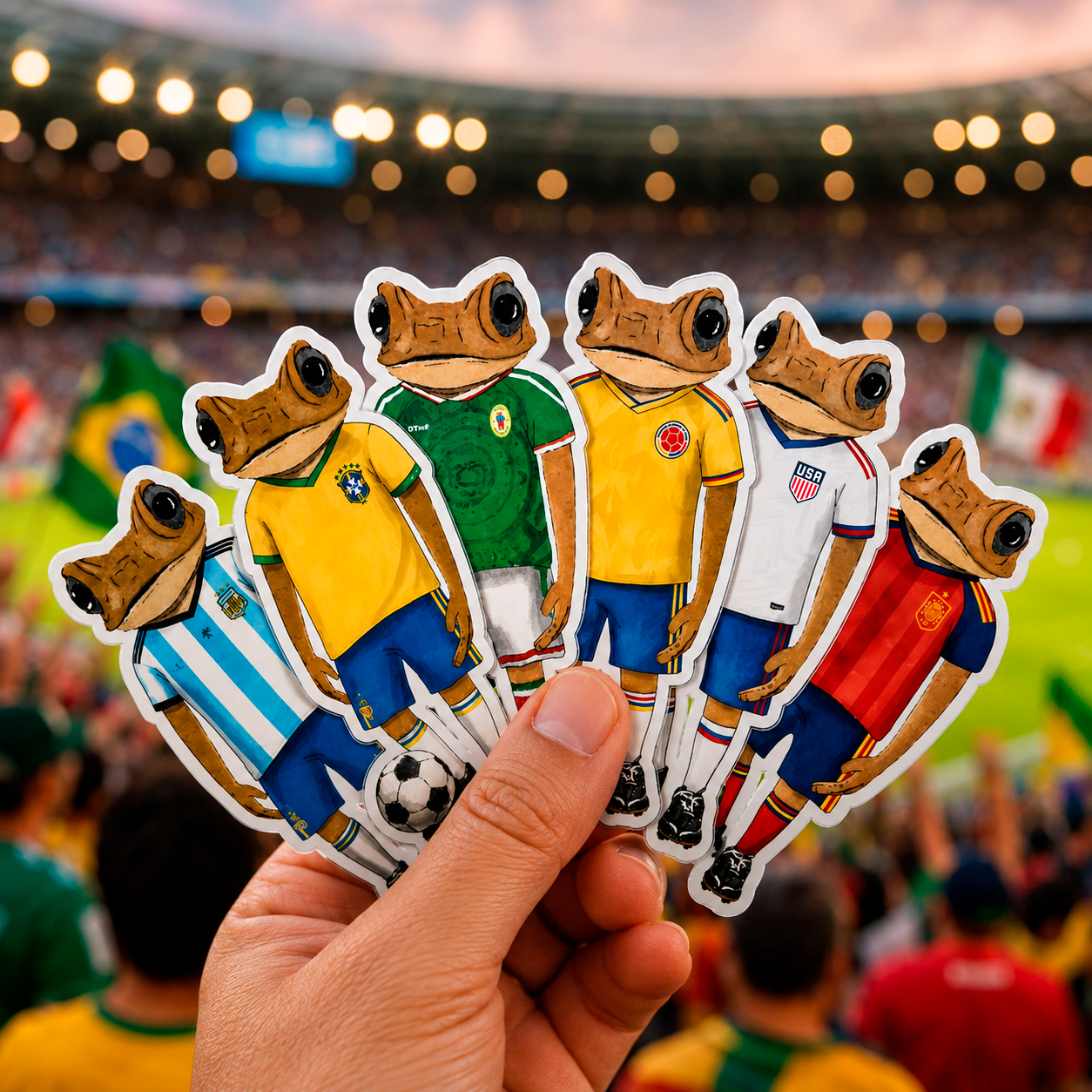 Concho Futbol Sticker Bundle